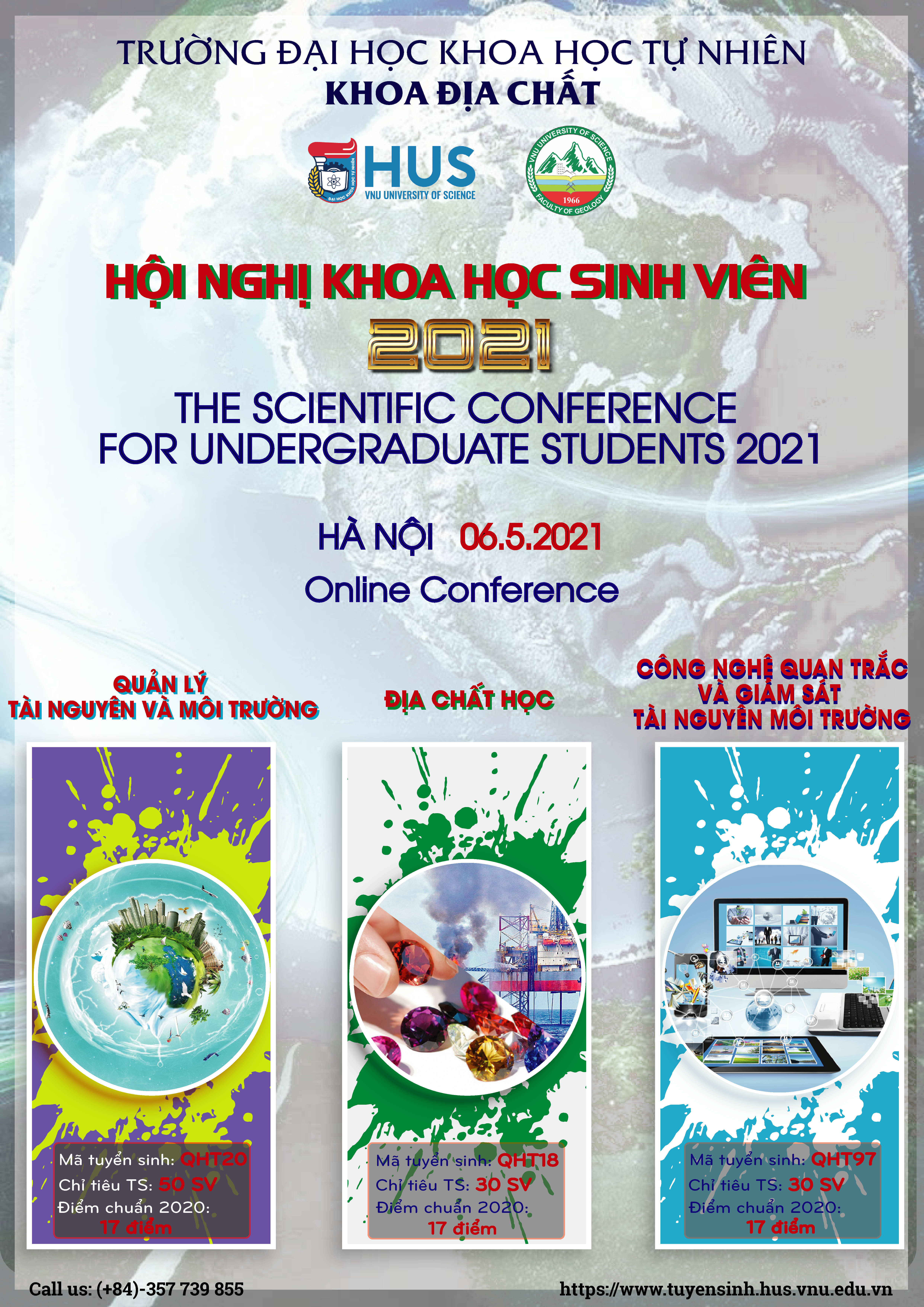 Hội nghị Khoa học Sinh viên Khoa Địa chất năm 2021