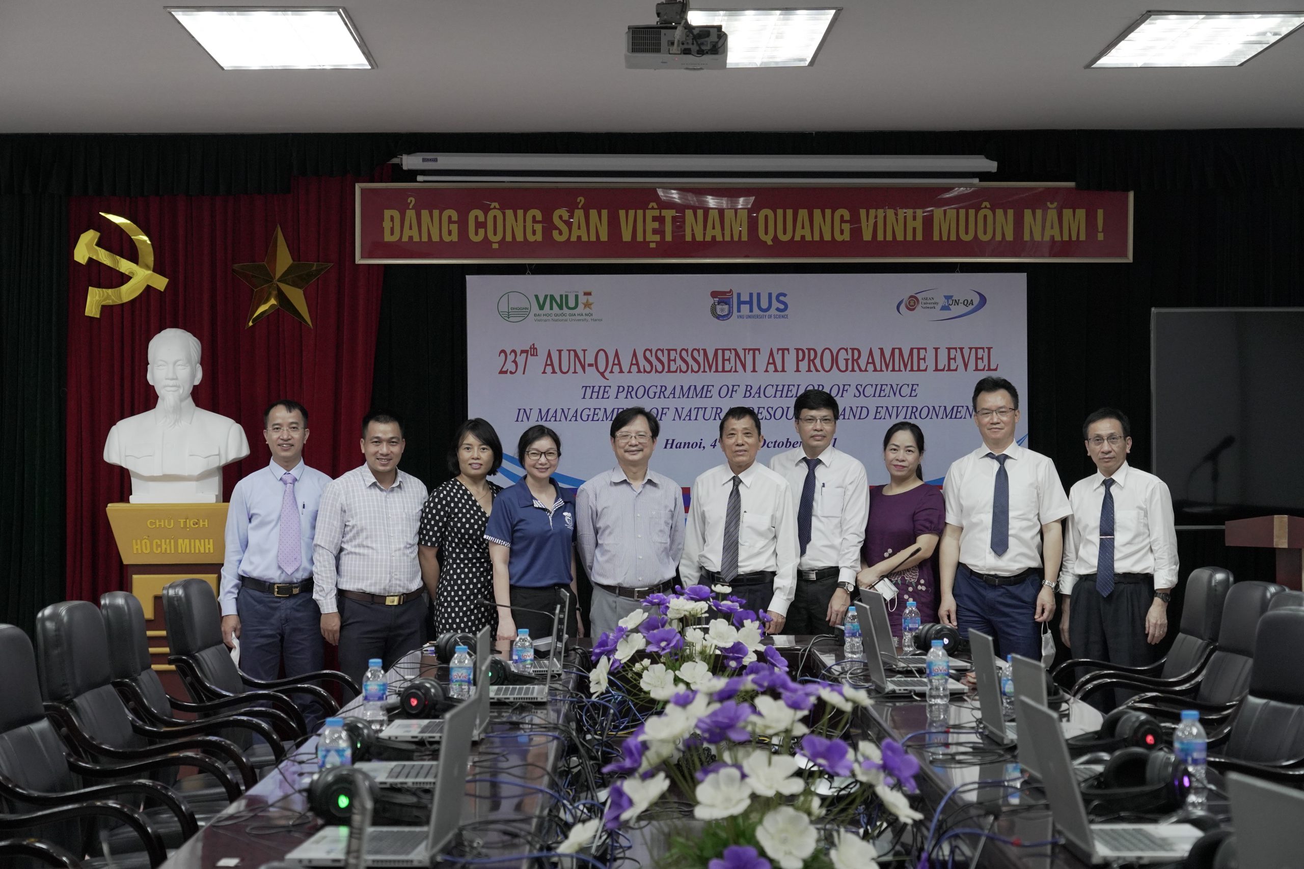 Đại học Quốc gia Hà Nội kết thúc đợt đánh giá ở cấp độ chương trình đào tạo lần thứ 237 theo chuẩn AUN