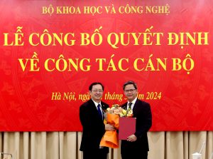 CHÚC MỪNG PGS.TS. VŨ VĂN TÍCH ĐƯỢC BỔ NHIỆM VỊ TRÍ GIÁM ĐỐC HỌC VIỆN KHOA HỌC, CÔNG NGHỆ VÀ ĐỔI MỚI SÁNG TẠO